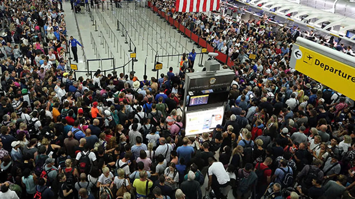 Airport Emergency Crowd